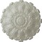 Ekena Millwork Durham Ceiling Medallion (Fits Canopies up to 4 1/4"), Hand-Painted Flash Copper, 31"OD x 1 1/2"P CM31DUFCS - alternate 1